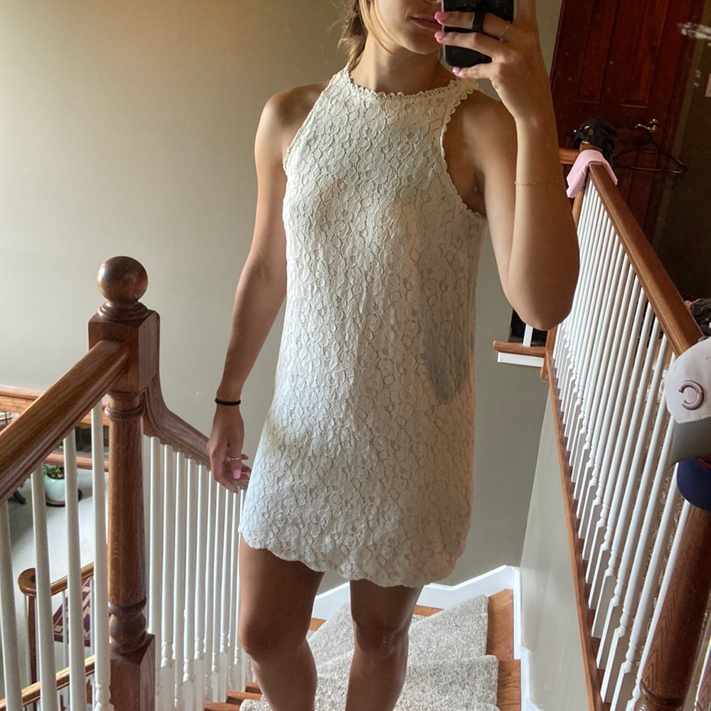 White Lace Dress